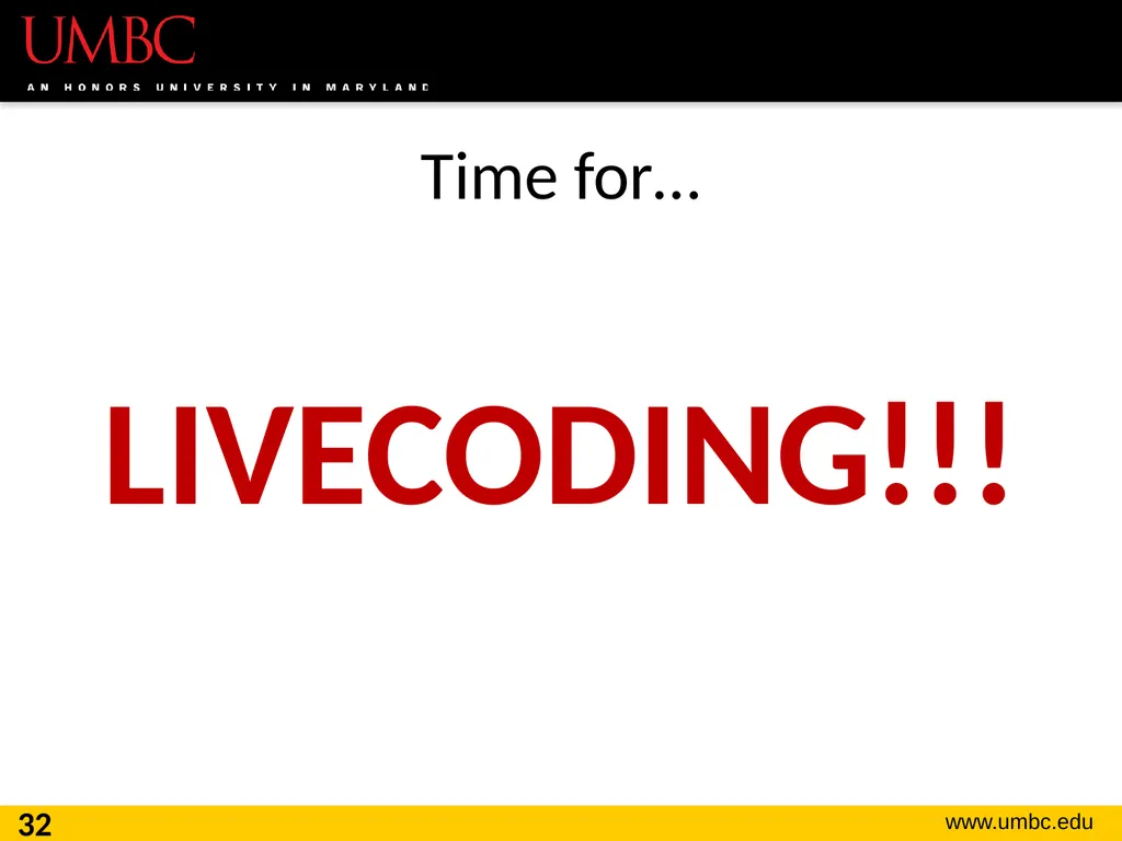 CMSC201 Computer Science I for Majors Lecture 16 – - slide 32 of 39