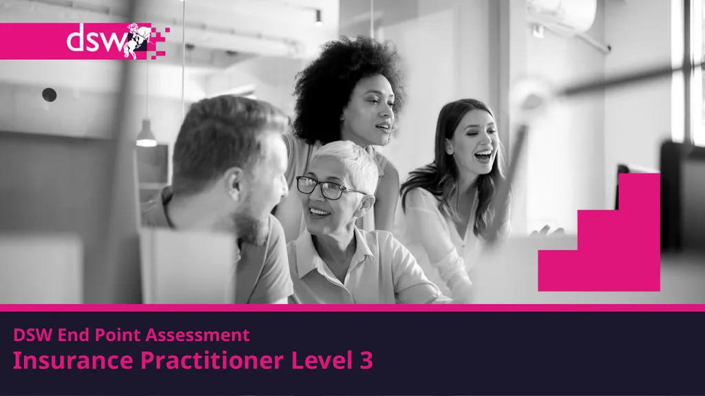 DSW End Point Assessment Insurance Practitioner - slide 1 of 19