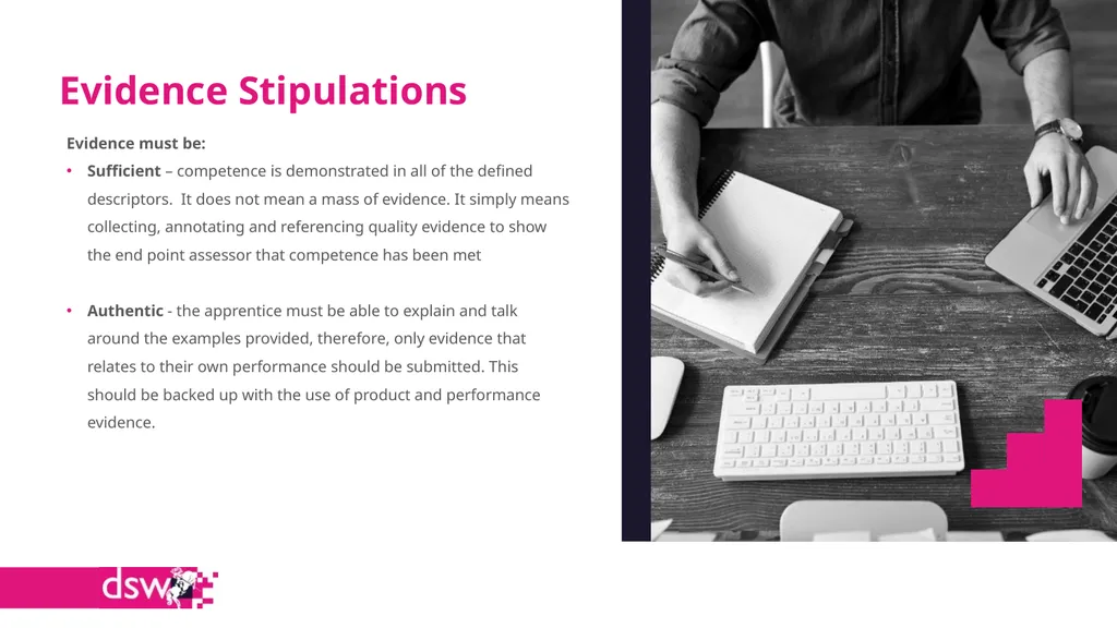 DSW End Point Assessment Insurance Practitioner - slide 13 of 19