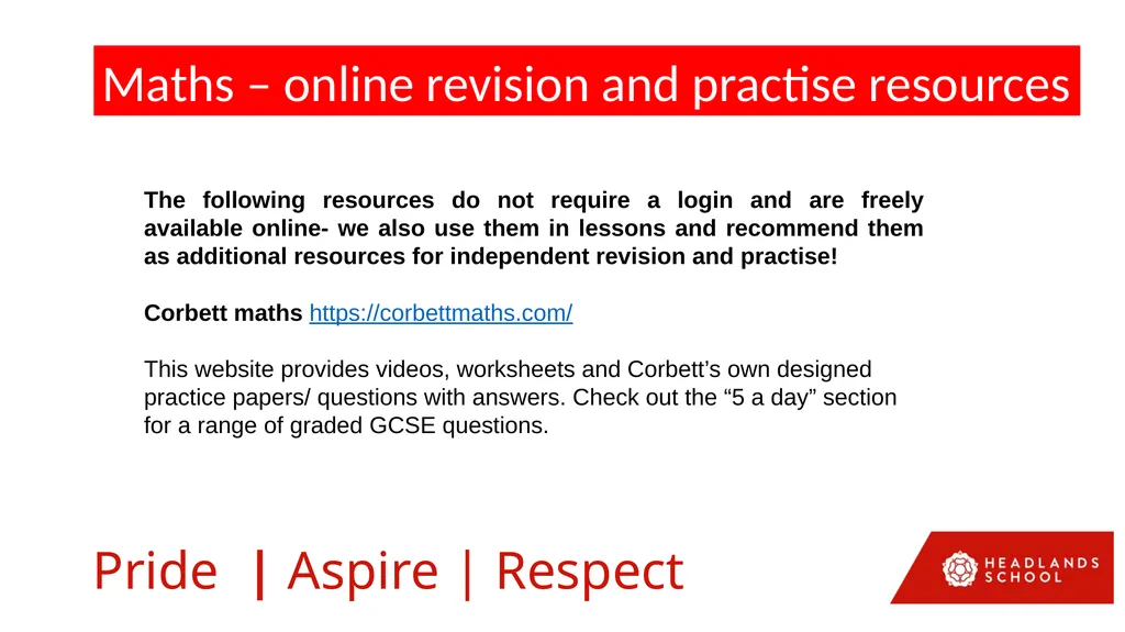 Mr Fraser’s 5 Top Tips for success in your GCSE - slide 12 of 14