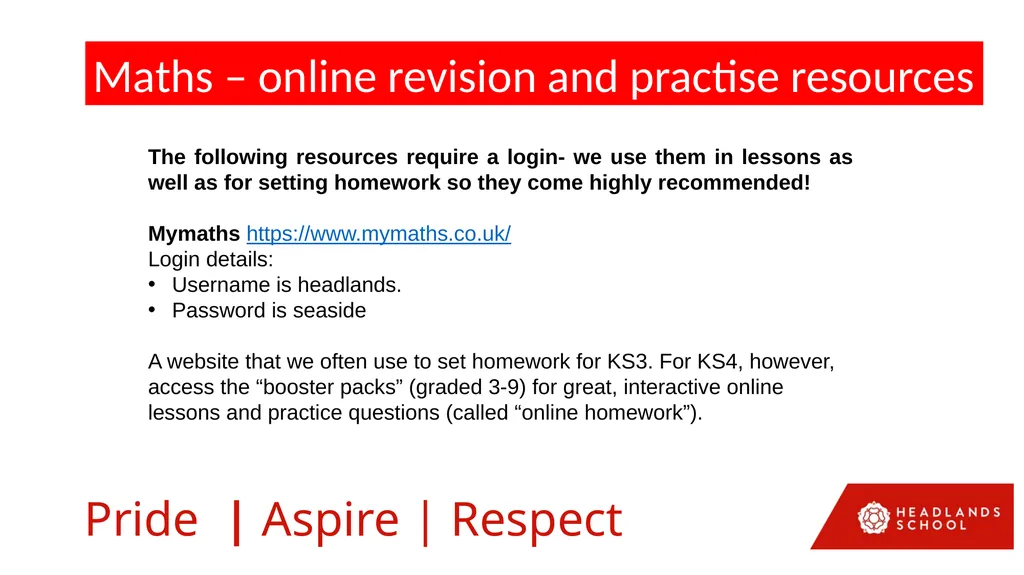 Mr Fraser’s 5 Top Tips for success in your GCSE - slide 6 of 14