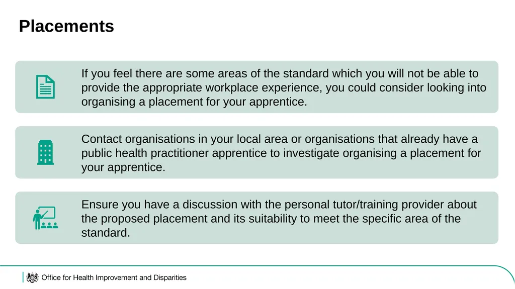 Level 6 Public Health Practitioner (L6 PHP) - slide 14 of 23