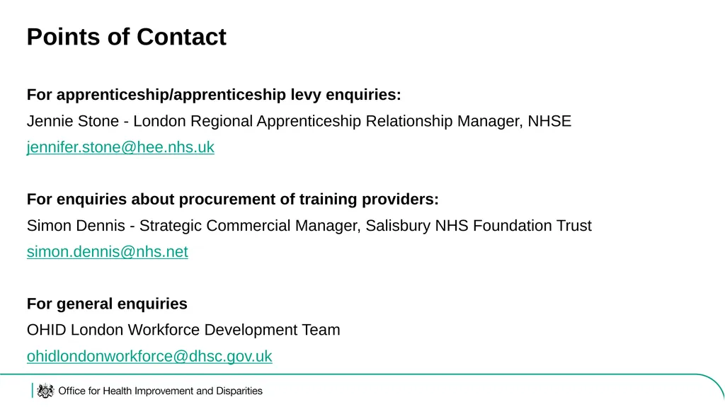 Level 6 Public Health Practitioner (L6 PHP) - slide 23 of 23