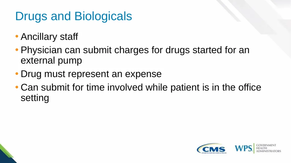 Medicare Incident to Guidelines March 2024 - slide 21 of 35