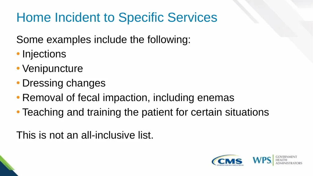 Medicare Incident to Guidelines March 2024 - slide 17 of 35