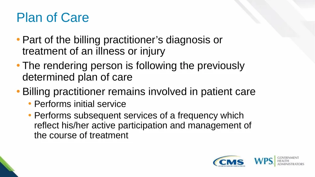 Medicare Incident to Guidelines March 2024 - slide 14 of 35