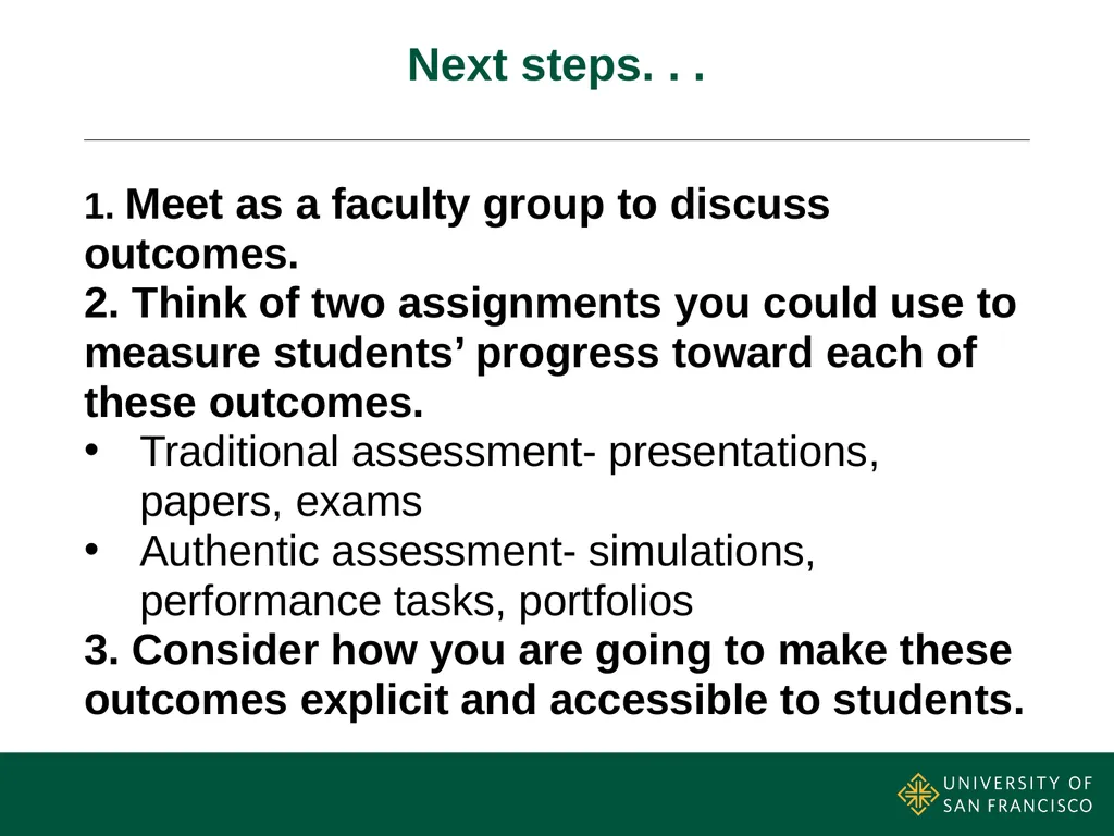 Writing Effective Program Learning Outcomes - slide 18 of 19