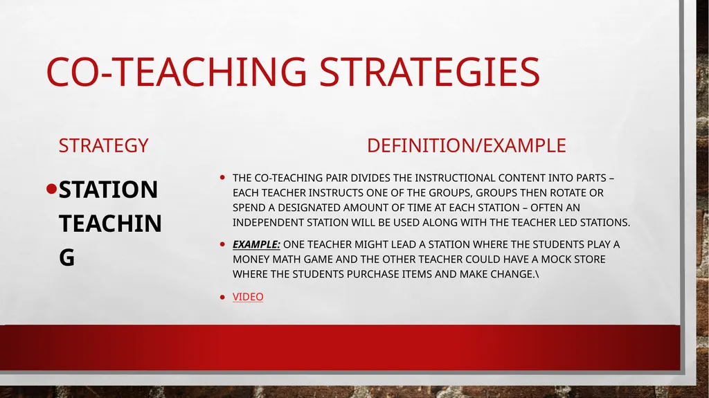 Co-teaching in student teaching A winning - slide 17 of 21