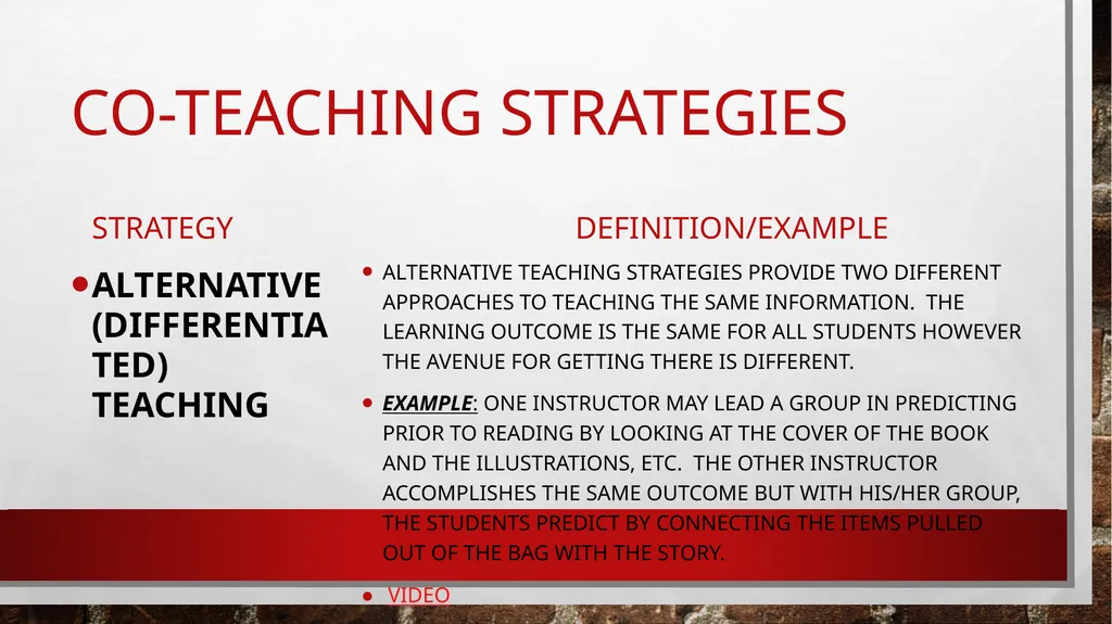 Co-teaching in student teaching A winning - slide 20 of 21
