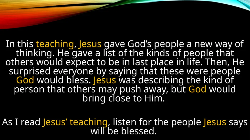 How is everyone today? (Group response) It’s - slide 4 of 14