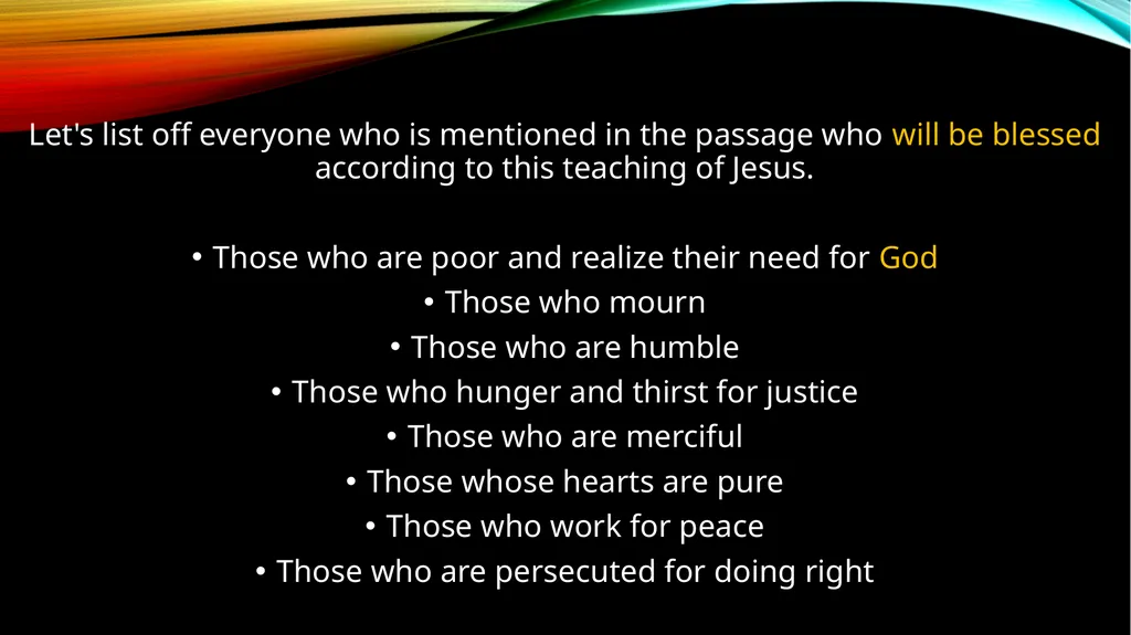 How is everyone today? (Group response) It’s - slide 6 of 14