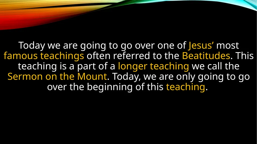 How is everyone today? (Group response) It’s - slide 3 of 14