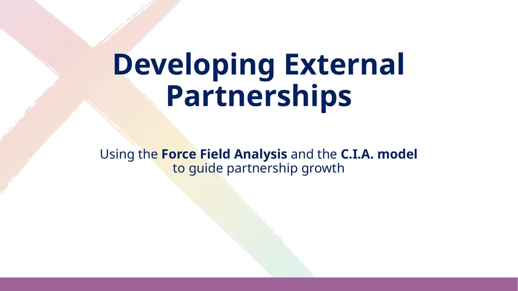 Strategies for Developing Partnerships Sean Cavan, - slide 11 of 19