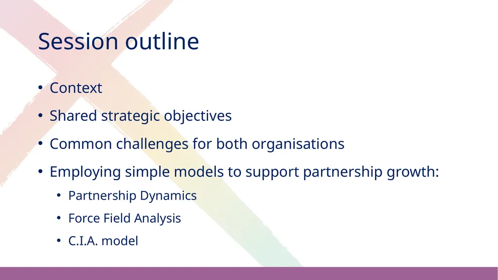Strategies for Developing Partnerships Sean Cavan, - slide 2 of 19