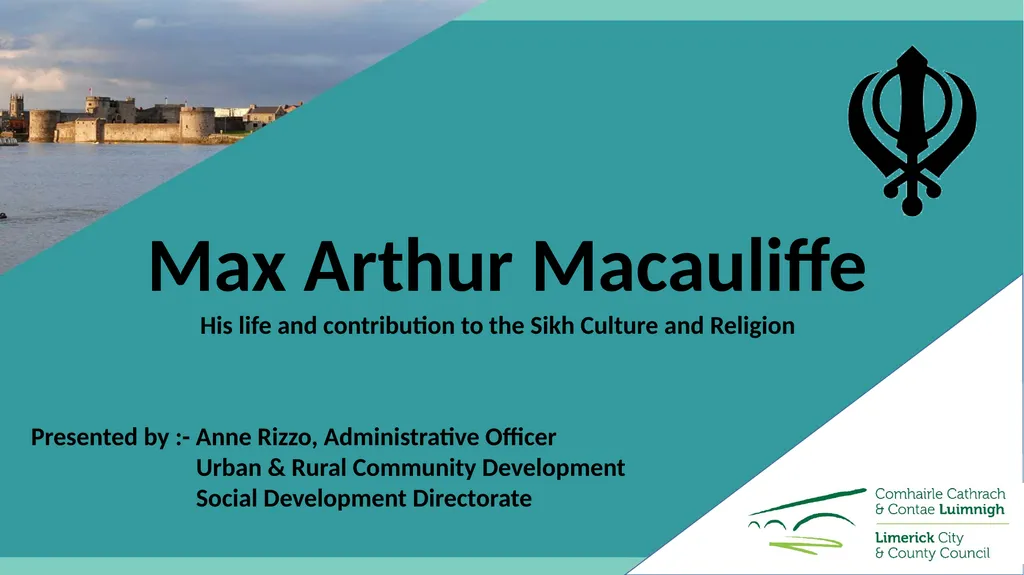 L Presented by :- Anne Rizzo, Administrative - slide 1 of 13