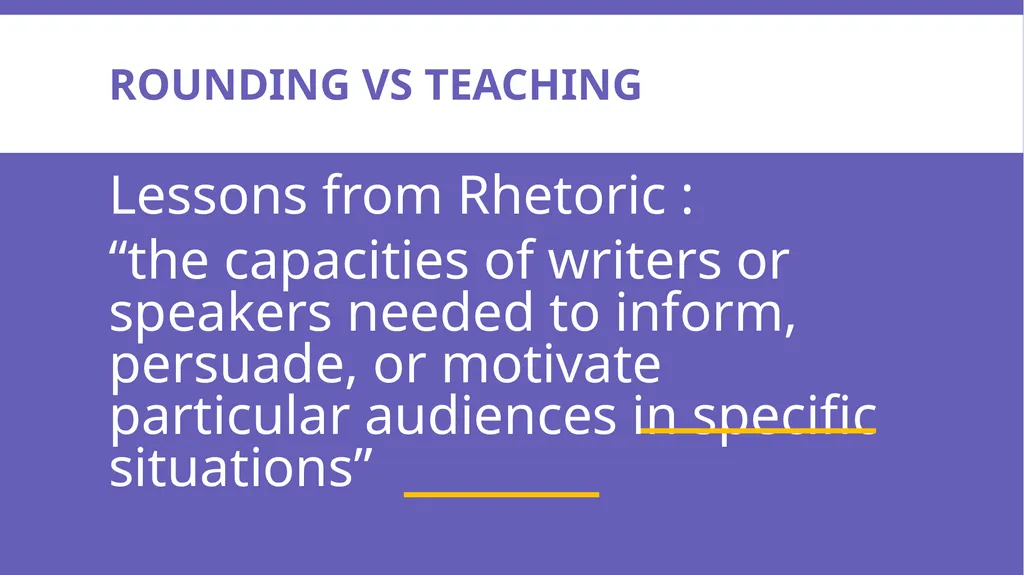 Effective & efficient Bedside teaching UWSOM CLIME - slide 15 of 36