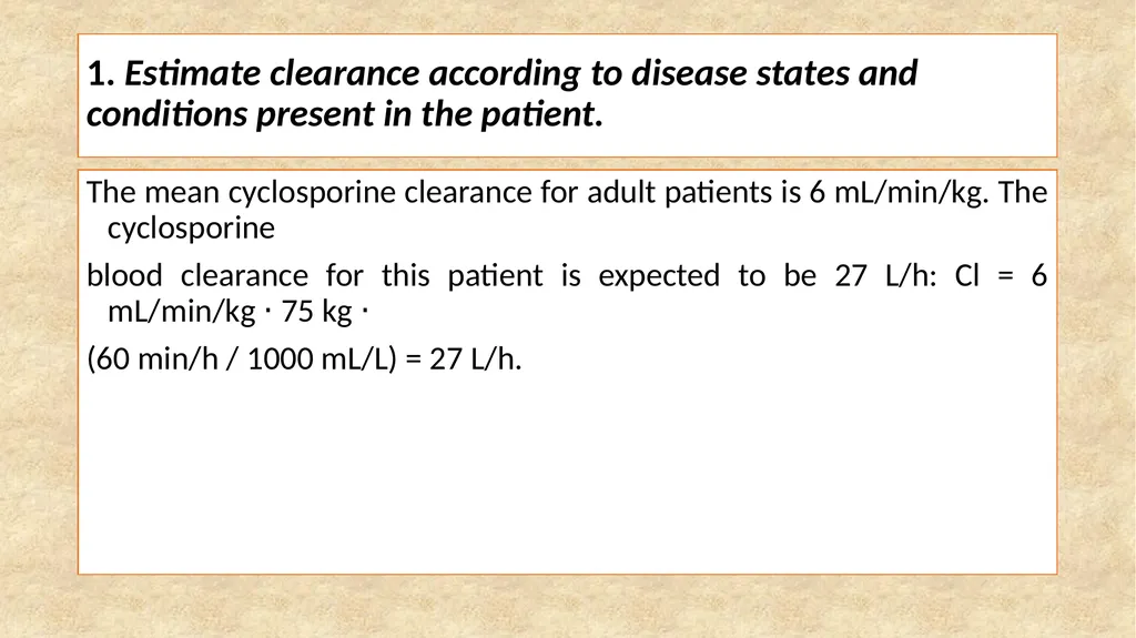 Cyclosporine Cyclosporine is a cyclic polypeptide - slide 18 of 33