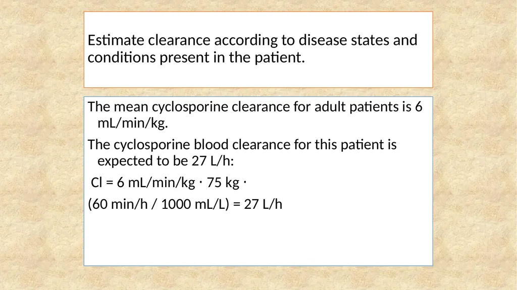 Cyclosporine Cyclosporine is a cyclic polypeptide - slide 15 of 33