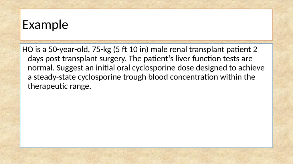 Cyclosporine Cyclosporine is a cyclic polypeptide - slide 10 of 33