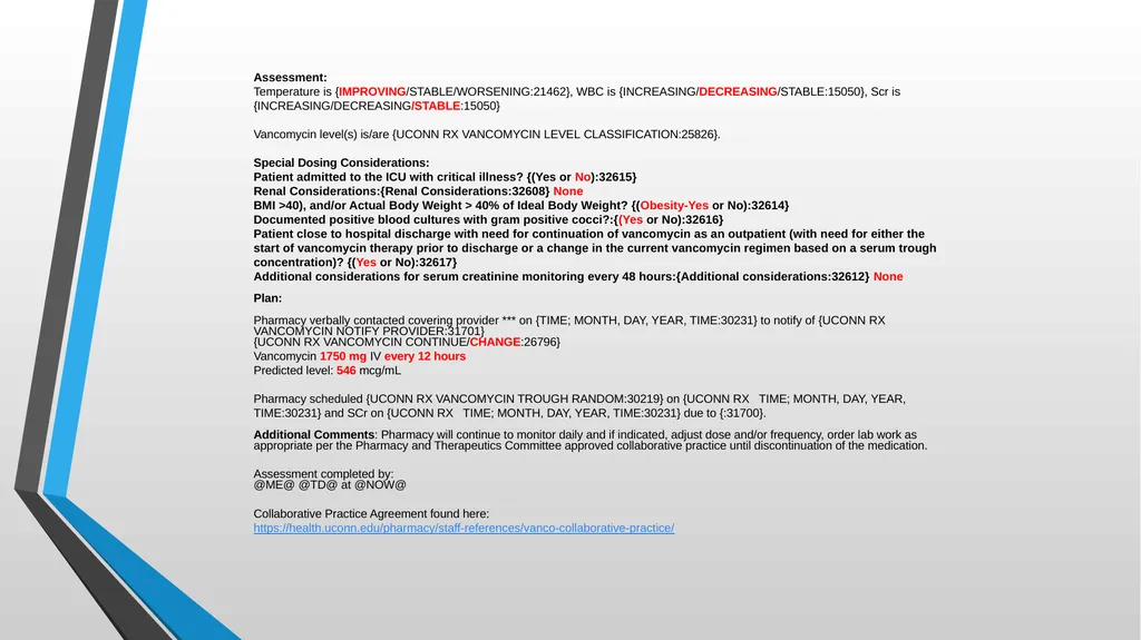 Updated Vancomycin Collaborative Practice - slide 22 of 38
