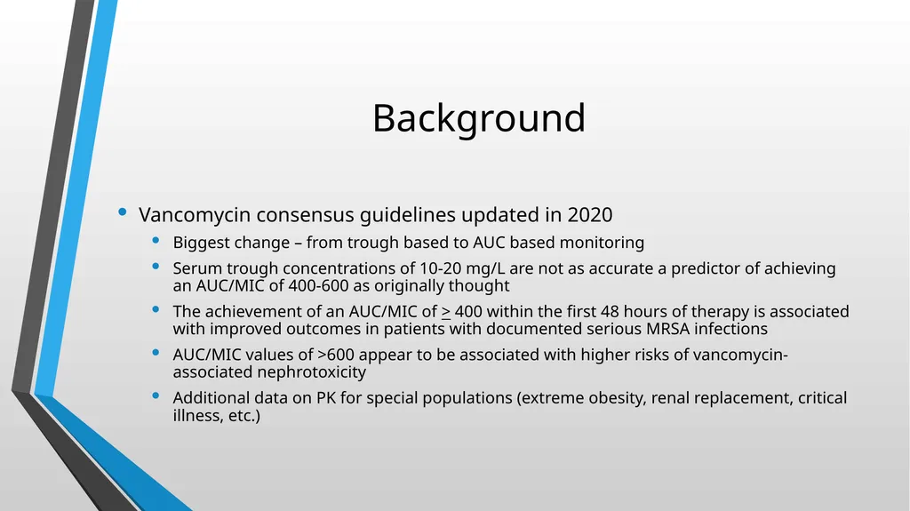 Updated Vancomycin Collaborative Practice - slide 2 of 38