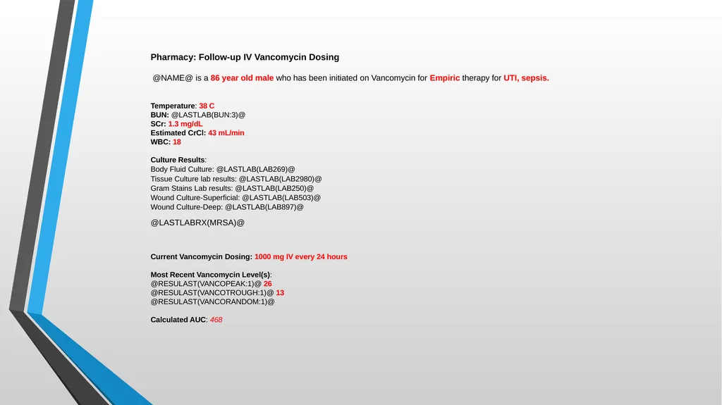 Updated Vancomycin Collaborative Practice - slide 31 of 38
