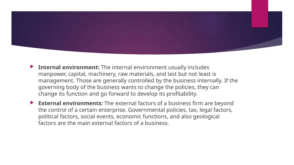 Environment of Business Dr. S. Arunprasad Asst. - slide 13 of 19