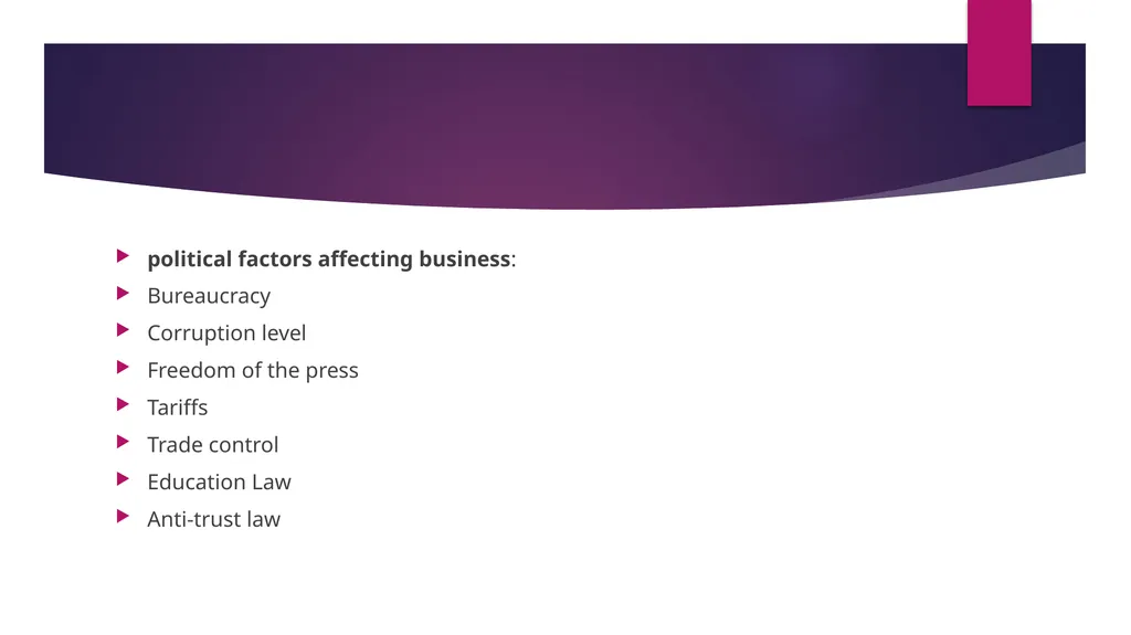 Environment of Business Dr. S. Arunprasad Asst. - slide 10 of 19