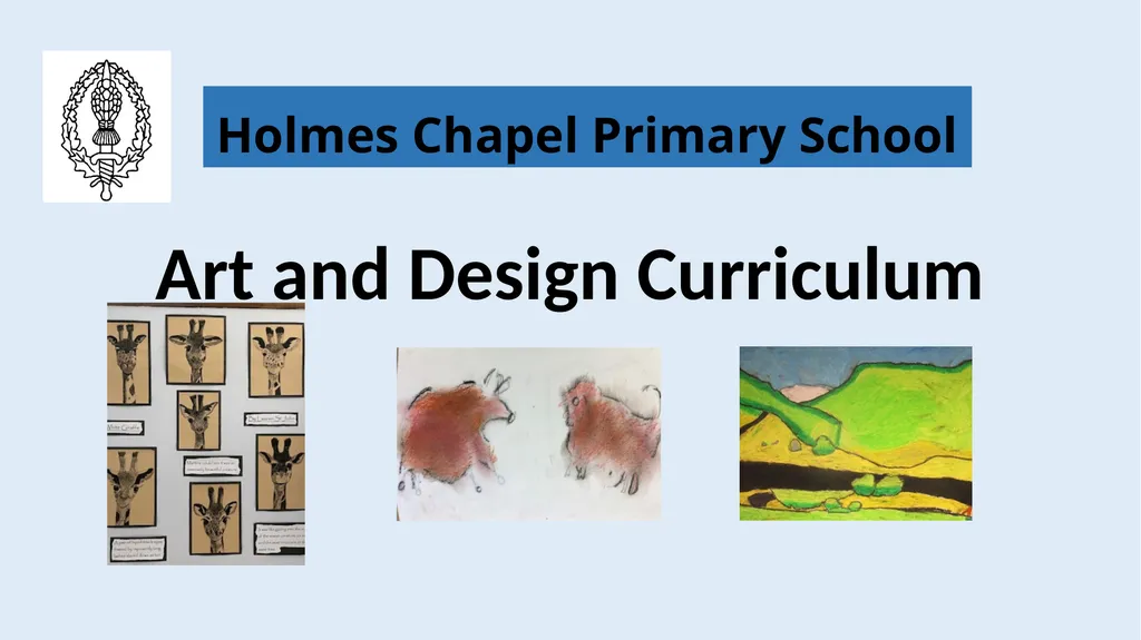 Holmes Chapel Primary School Art and Design - slide 1 of 18