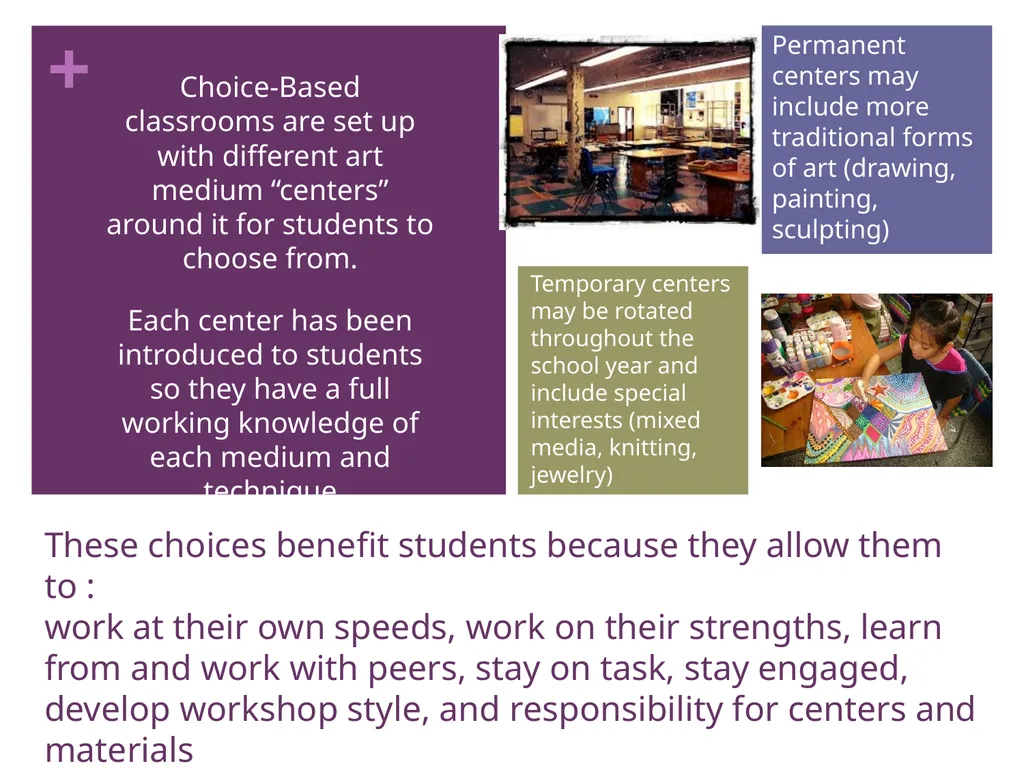 Choice-Based Art Teaching for Artistic Behaviors - slide 4 of 13