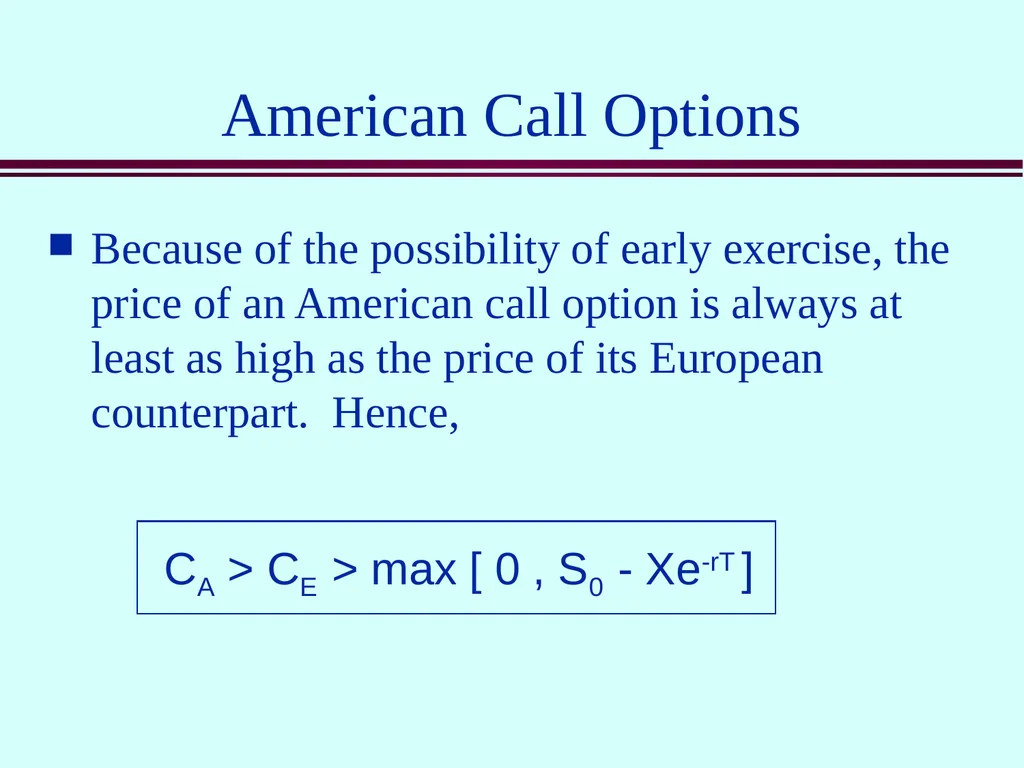 Class 5 Option Contracts Options A call option is - slide 29 of 52