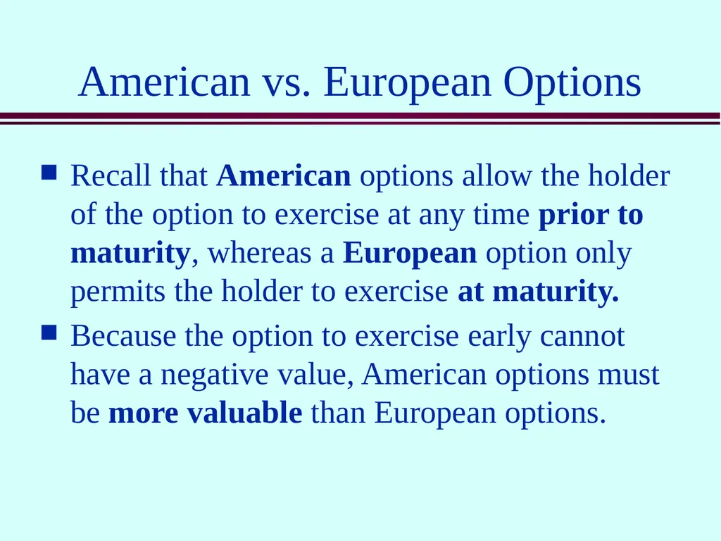 Class 5 Option Contracts Options A call option is - slide 26 of 52