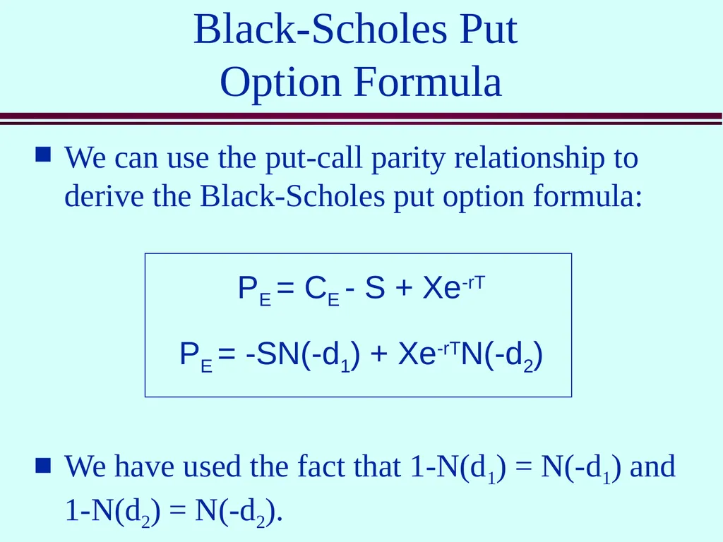 Class 5 Option Contracts Options A call option is - slide 38 of 52