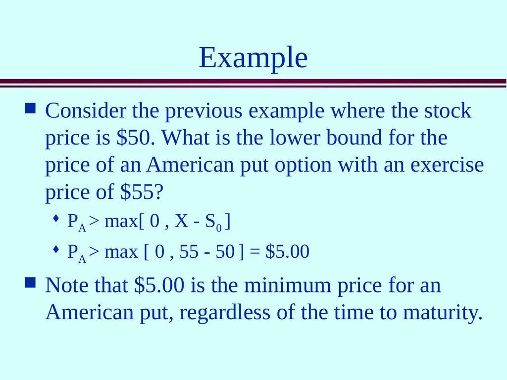 Class 5 Option Contracts Options A call option is - slide 28 of 52