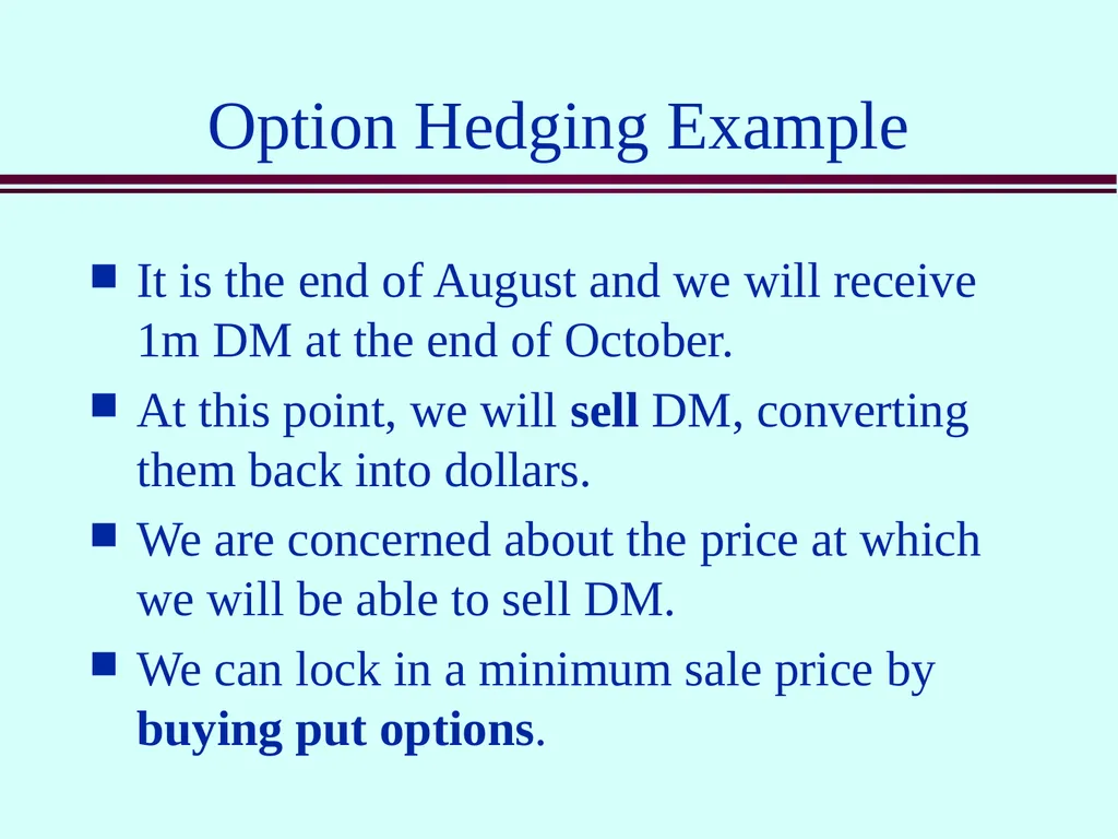Class 5 Option Contracts Options A call option is - slide 45 of 52