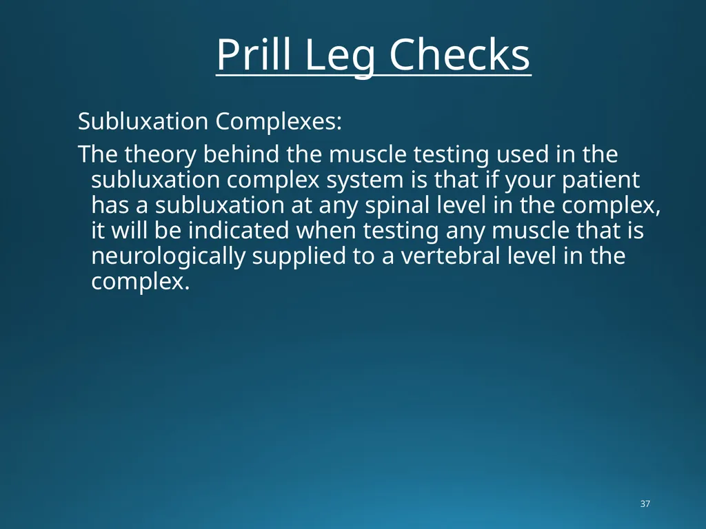 Blair Upper Cervical Research Hour 3 Blair - slide 37 of 40