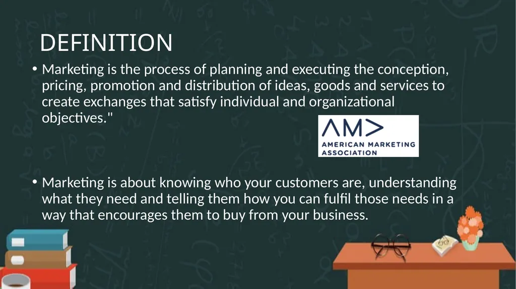 OF What is Marketing? Marketing is about - slide 3 of 42