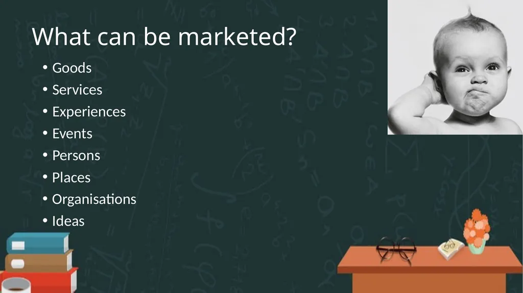 OF What is Marketing? Marketing is about - slide 5 of 42