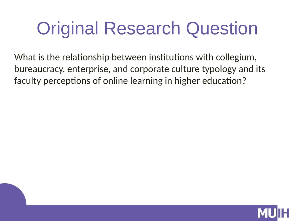 The Relationship between Institutional Culture and - slide 4 of 22