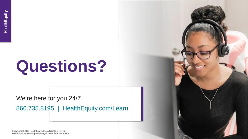 Healthcare FSA [Client/organization name] - slide 19 of 22