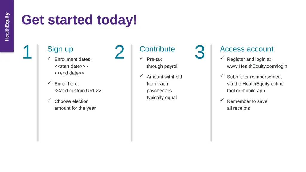 Healthcare FSA [Client/organization name] - slide 18 of 22