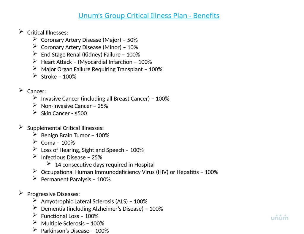 Unum Voluntary Benefits Overview Voluntary - slide 8 of 14