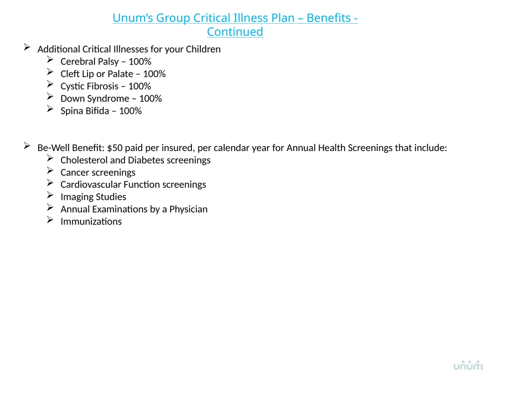 Unum Voluntary Benefits Overview Voluntary - slide 9 of 14