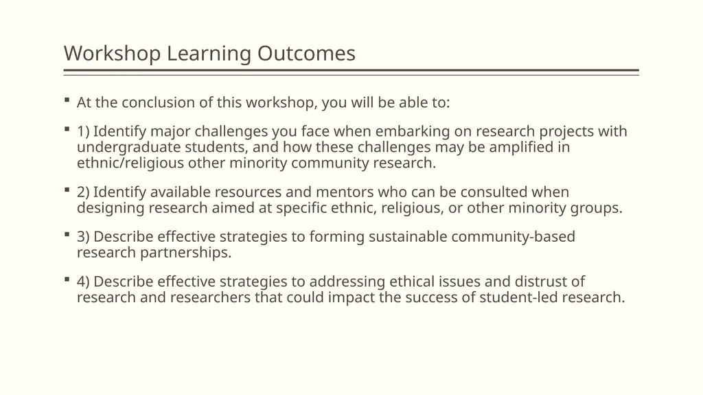 Training Undergraduate Students in Conducting - slide 2 of 12