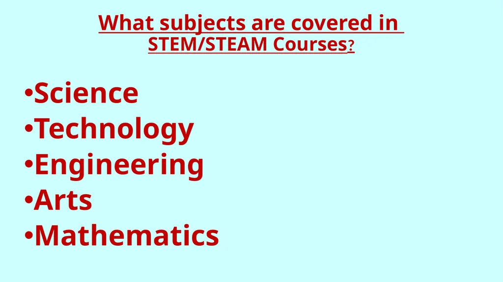 Stem and Steam Taking Students into the Future - slide 3 of 6