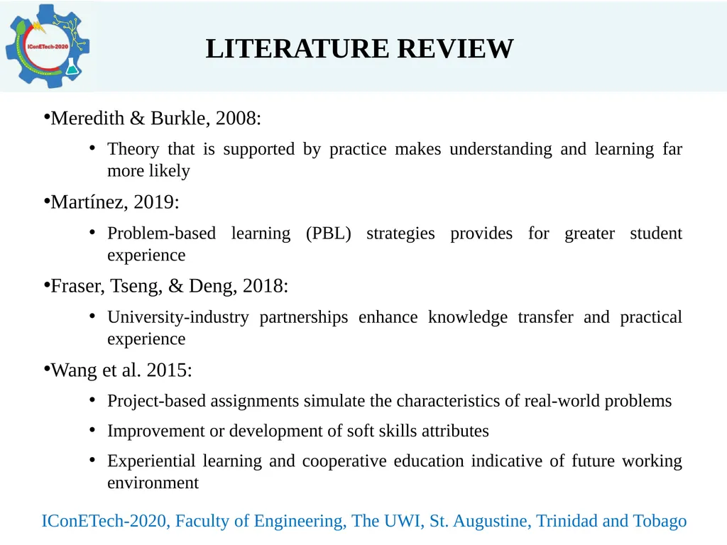 INTEGRATED APPROACH TO MASTERS PROGRAMME DELIVERY - slide 5 of 19