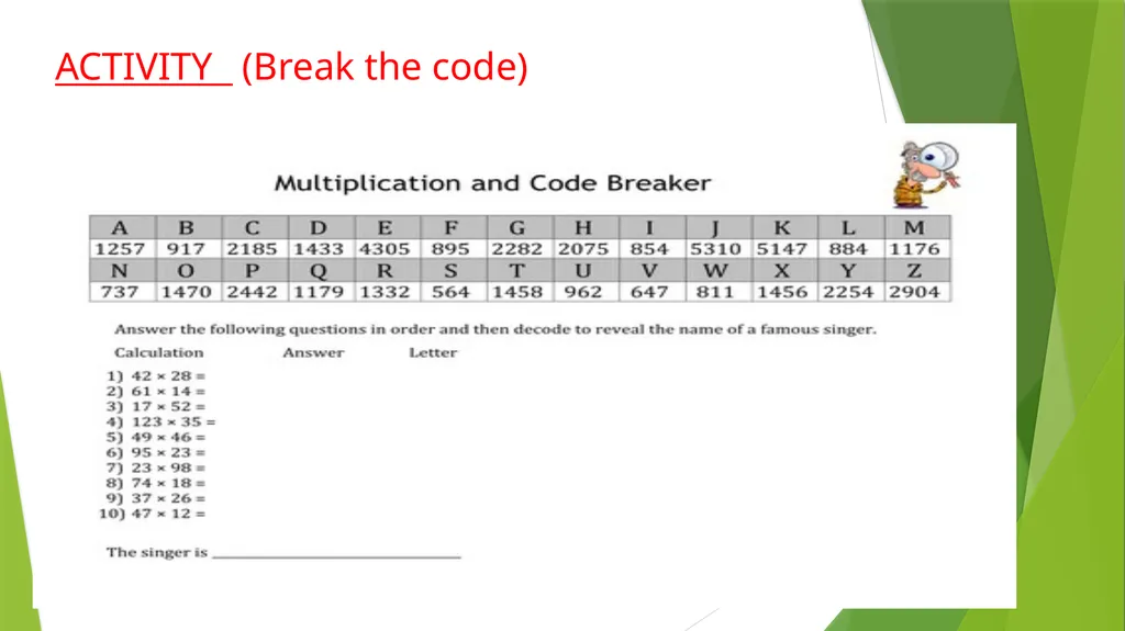 LEARNING MATERIAL STD -IV MULTIPLICATION - slide 28 of 31