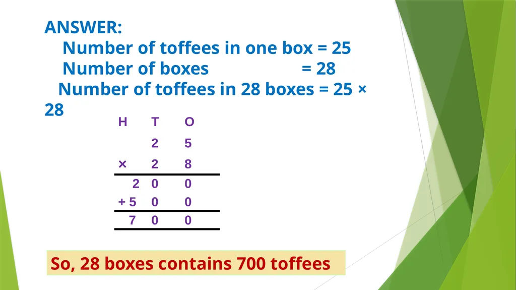 LEARNING MATERIAL STD -IV MULTIPLICATION - slide 7 of 31