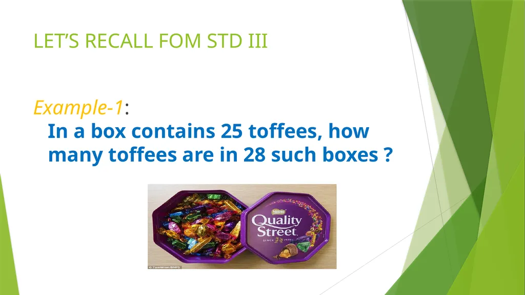 LEARNING MATERIAL STD -IV MULTIPLICATION - slide 6 of 31