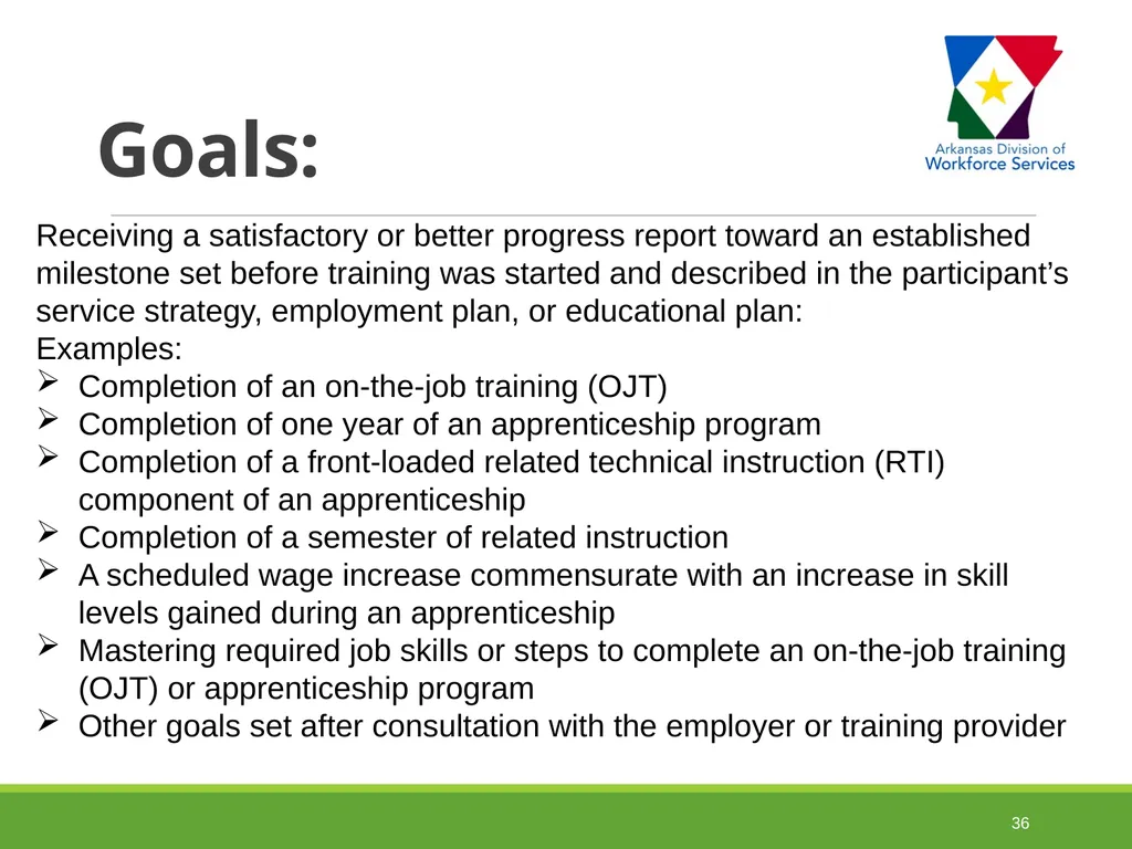 Measurable Skill Gains Performance Indicators - slide 36 of 51